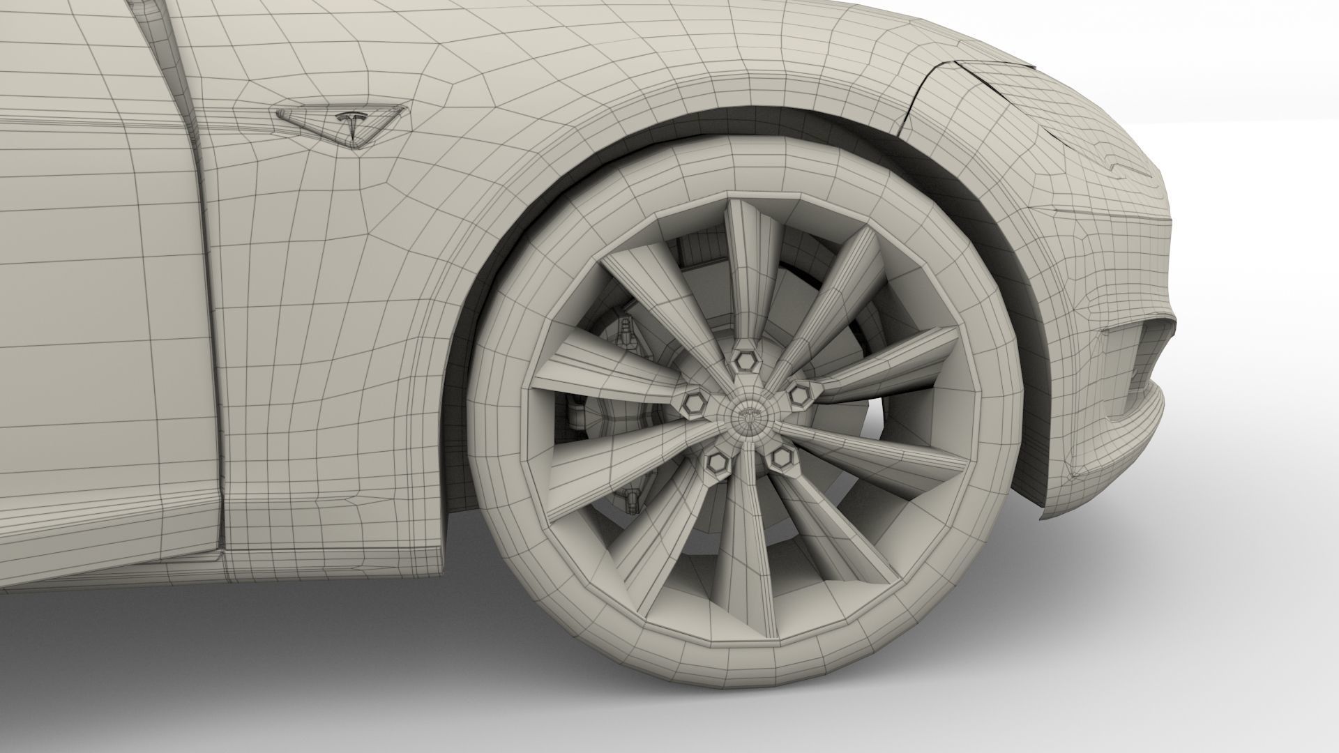 2017 Tesla S-X-3 Collection w interior 3D model_152