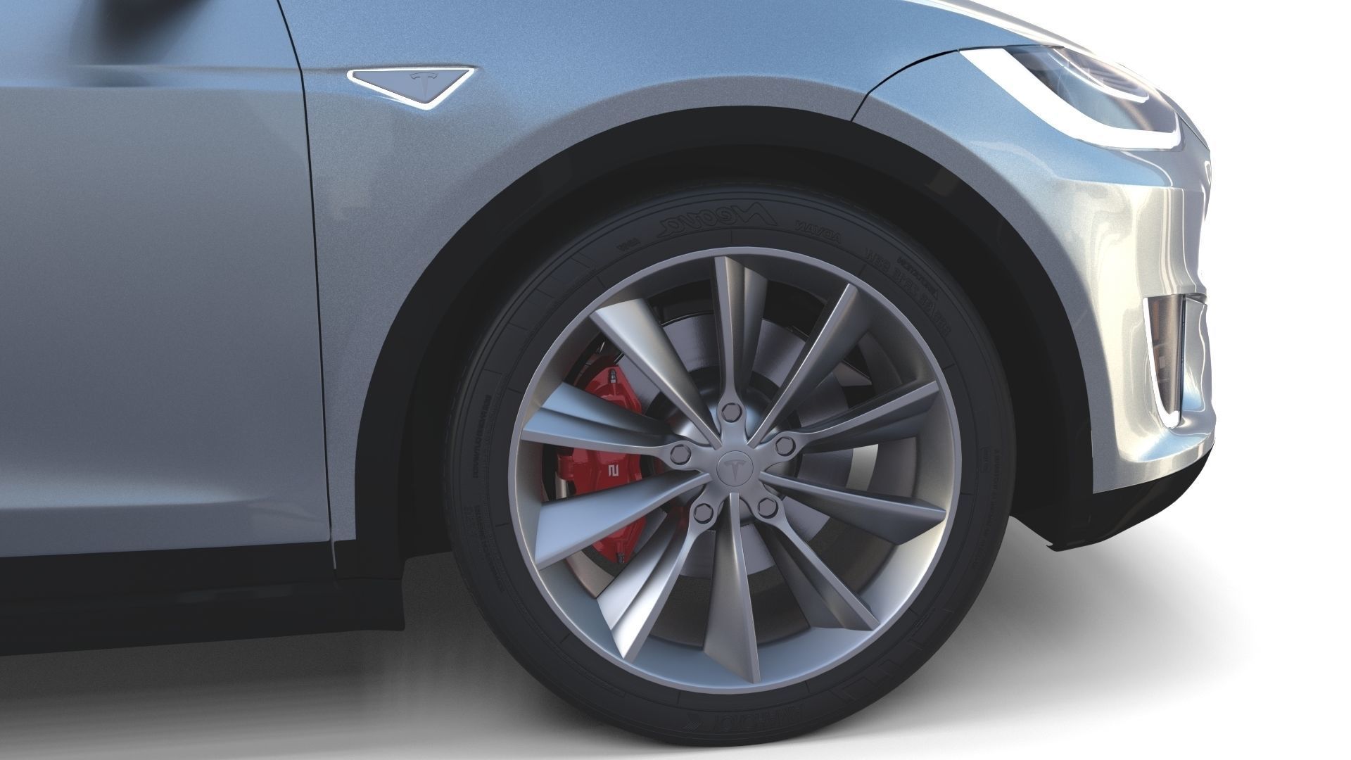 2017 Tesla S-X-3 Collection w interior 3D model_40