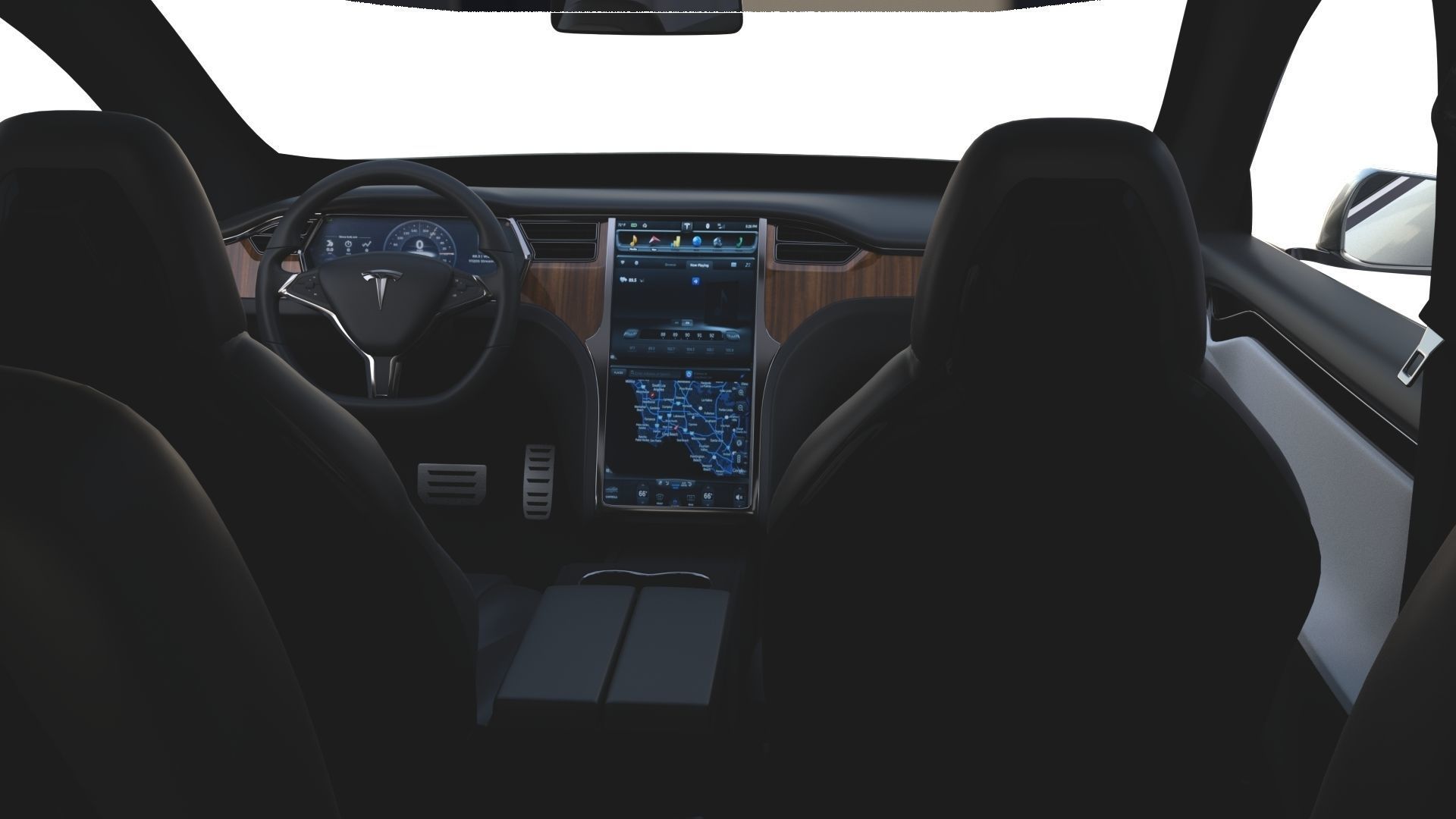2017 Tesla S-X-3 Collection w interior 3D model_51