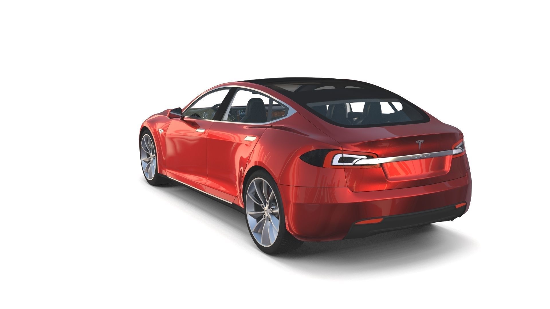 2017 Tesla S-X-3 Collection w interior 3D model_110