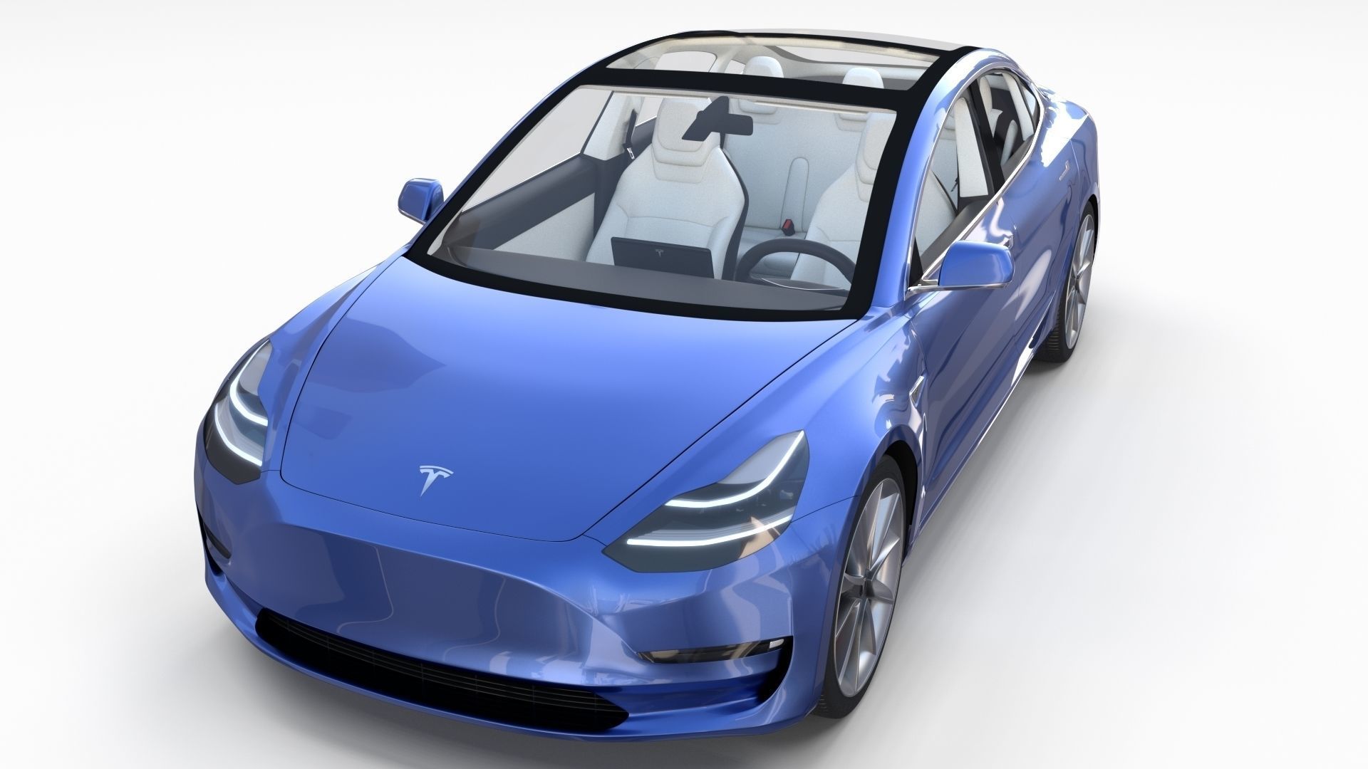 2017 Tesla S-X-3 Collection w interior 3D model_50