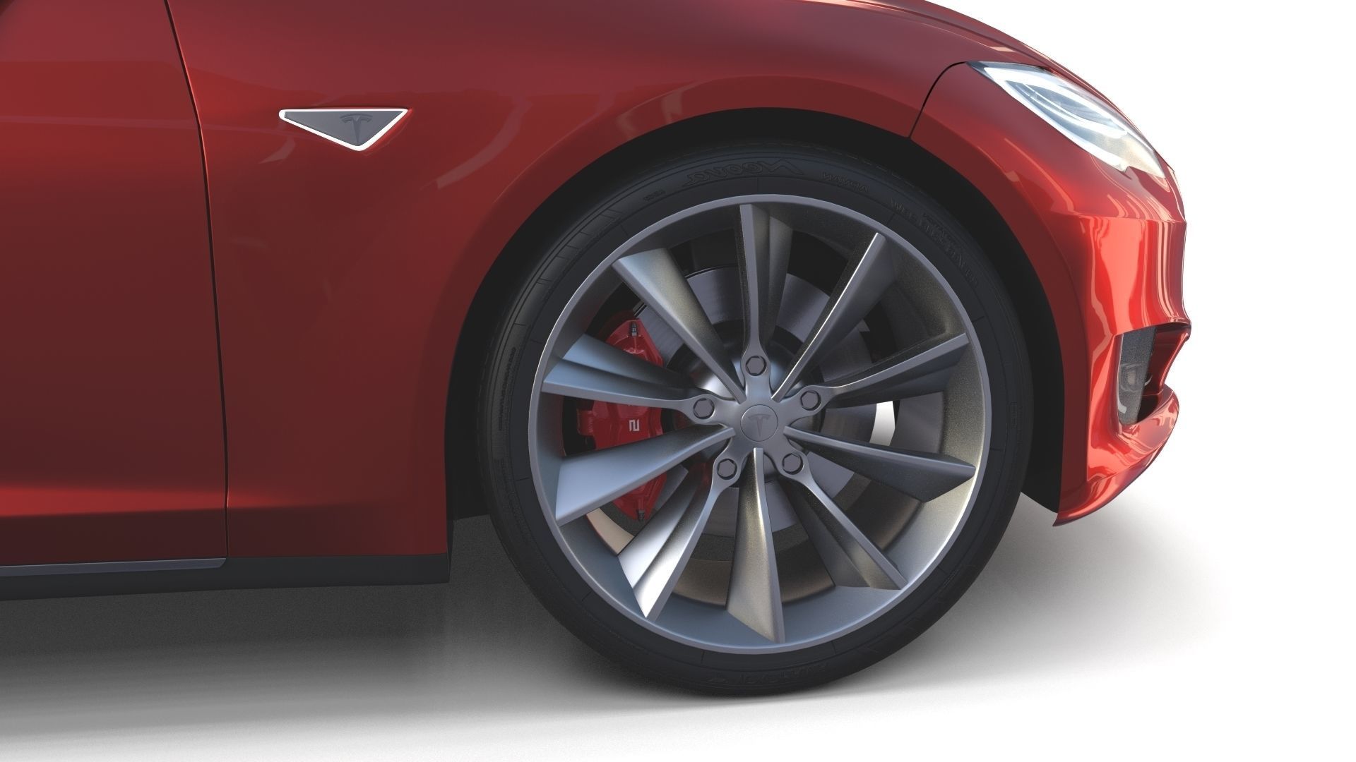 2017 Tesla S-X-3 Collection w interior 3D model_124