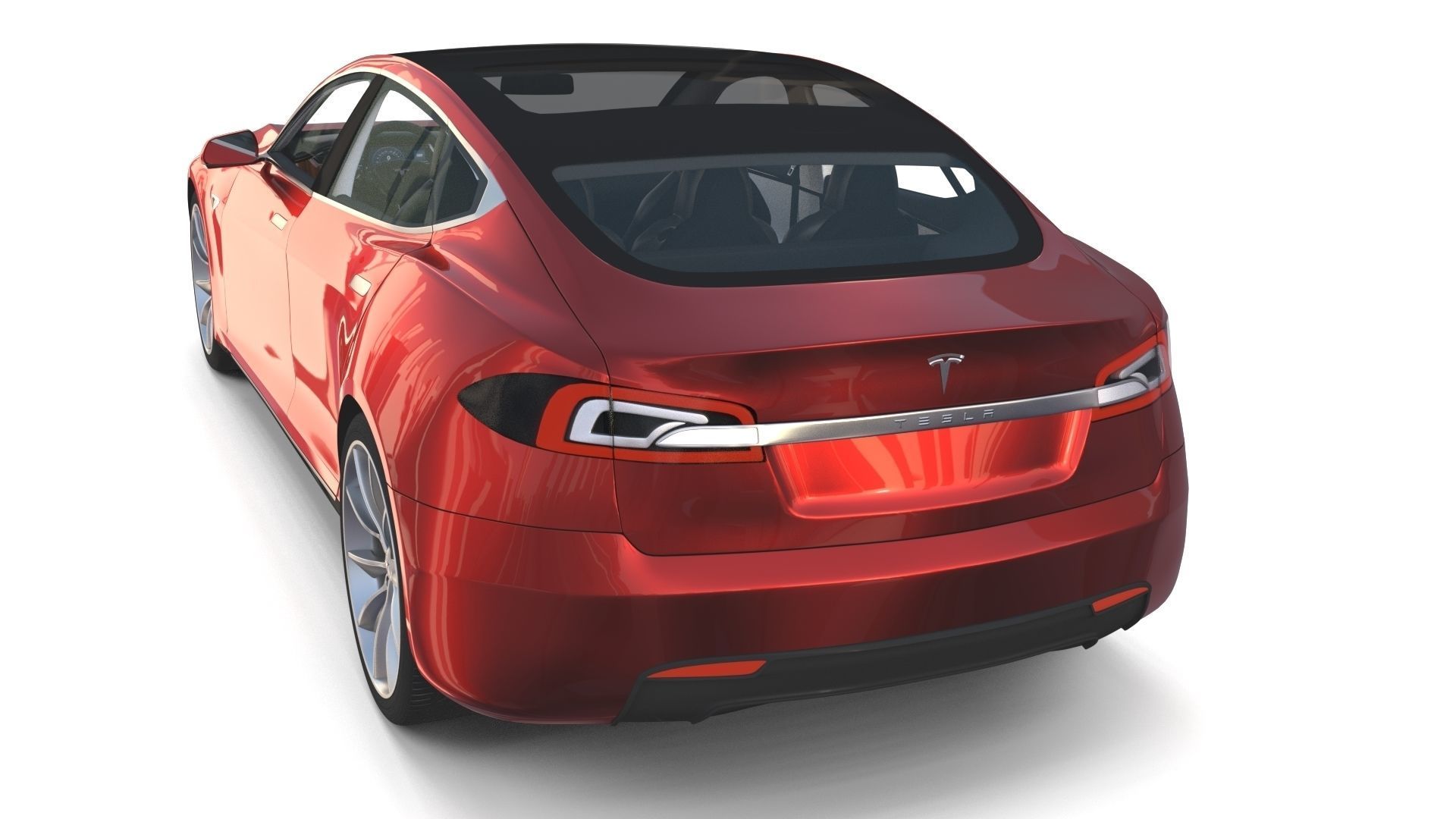 2017 Tesla S-X-3 Collection w interior 3D model_125