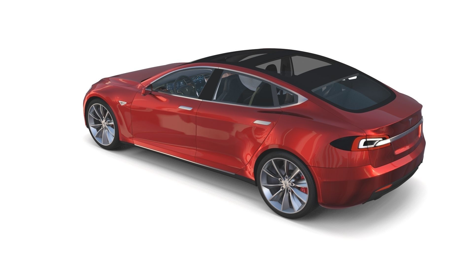 2017 Tesla S-X-3 Collection w interior 3D model_114