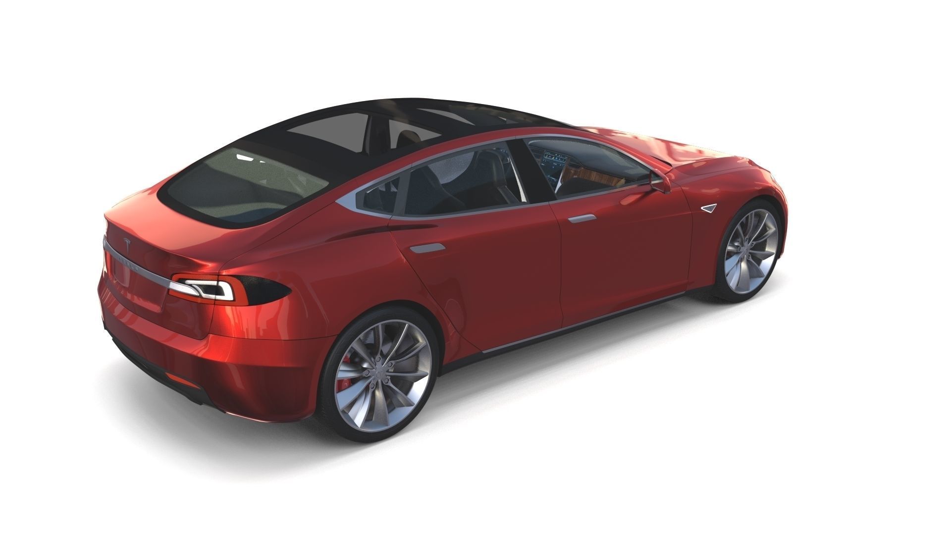 2017 Tesla S-X-3 Collection w interior 3D model_117