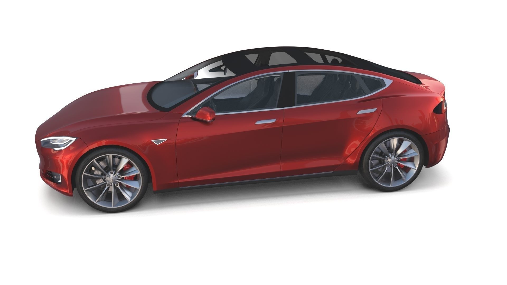 2017 Tesla S-X-3 Collection w interior 3D model_115