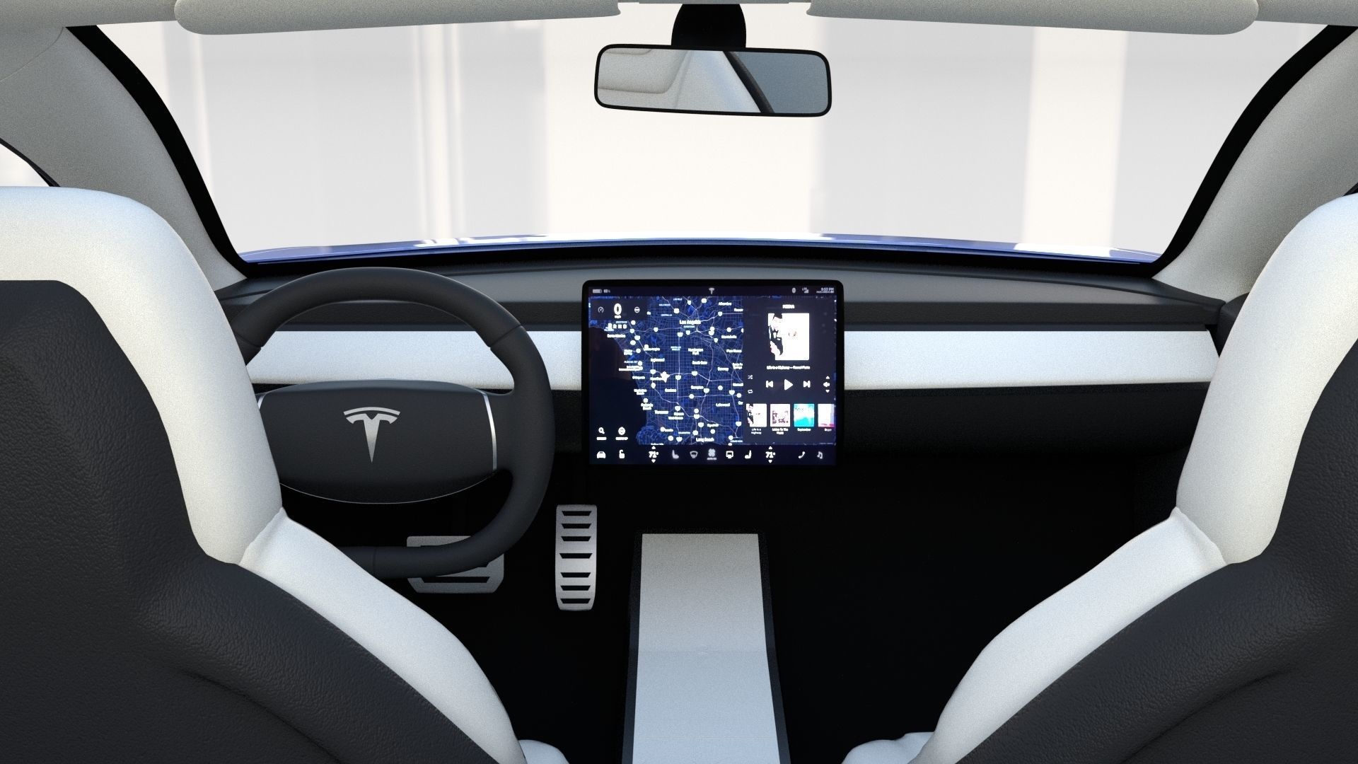 2017 Tesla S-X-3 Collection w interior 3D model_52