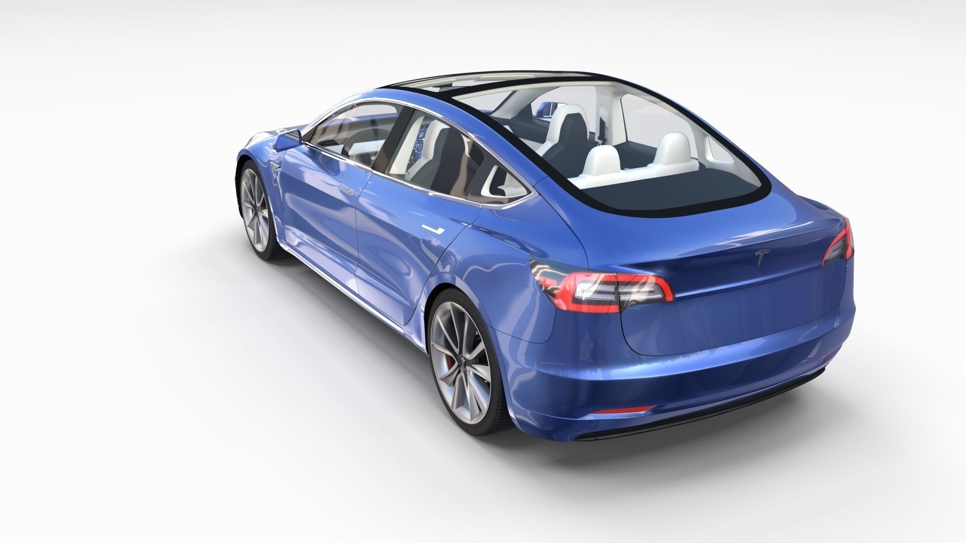 2017 Tesla S-X-3 Collection w interior 3D model_23