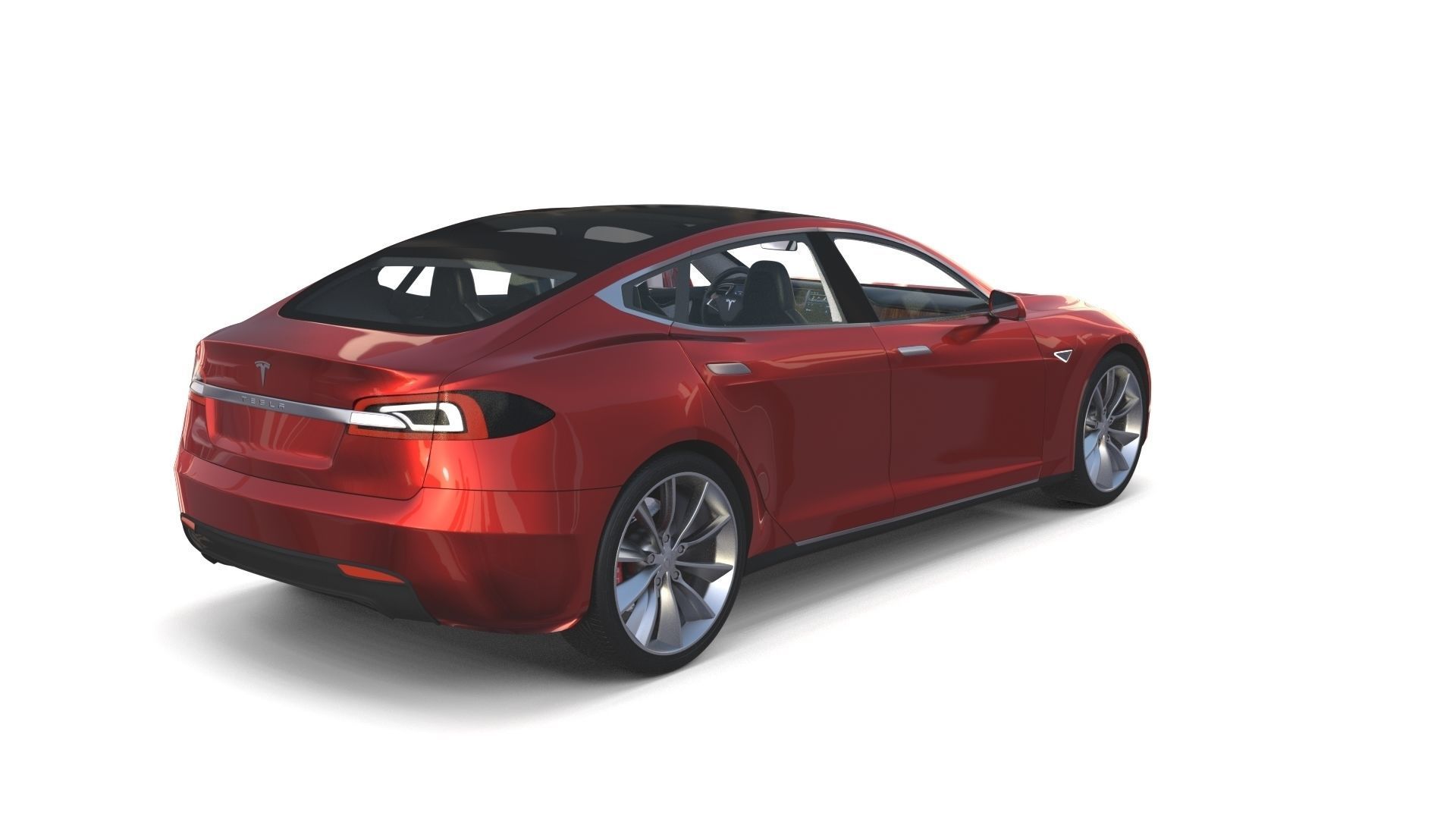 2017 Tesla S-X-3 Collection w interior 3D model_111