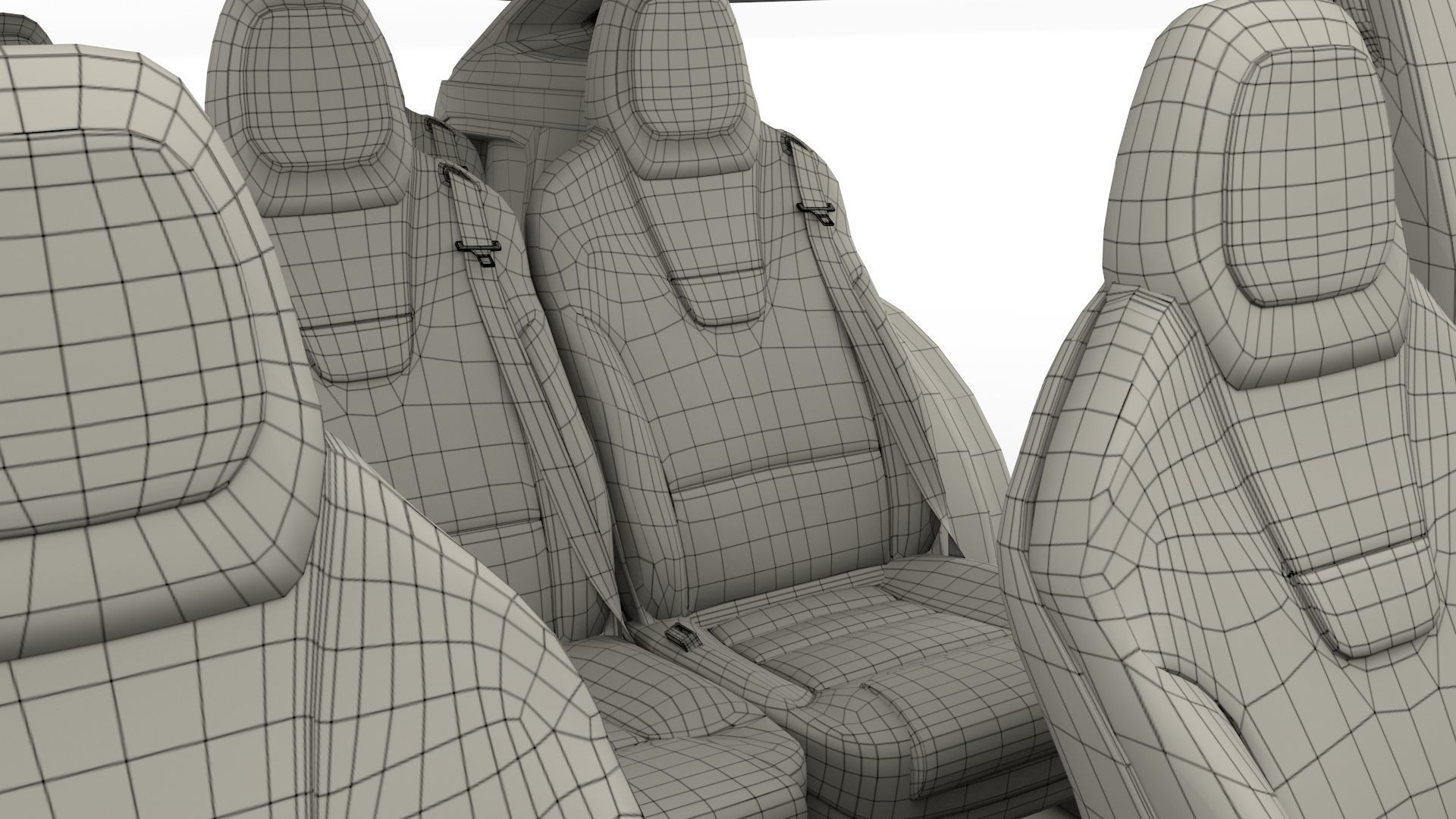 2017 Tesla S-X-3 Collection w interior 3D model_103