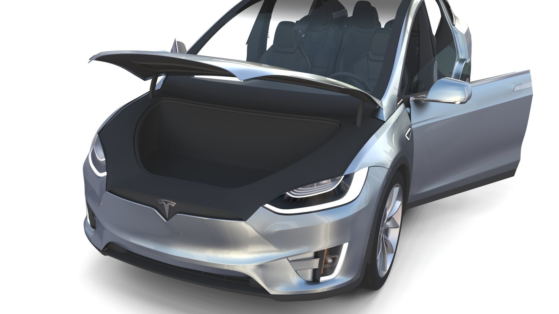 2017 Tesla S-X-3 Collection w interior 3D model_74