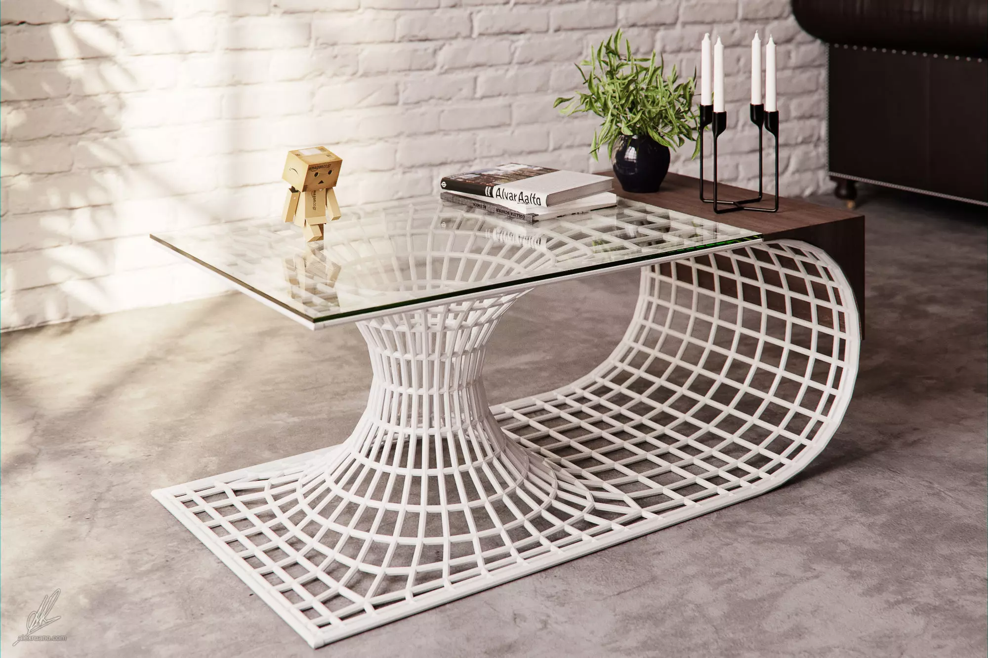 Wormhole Table 3D model_0