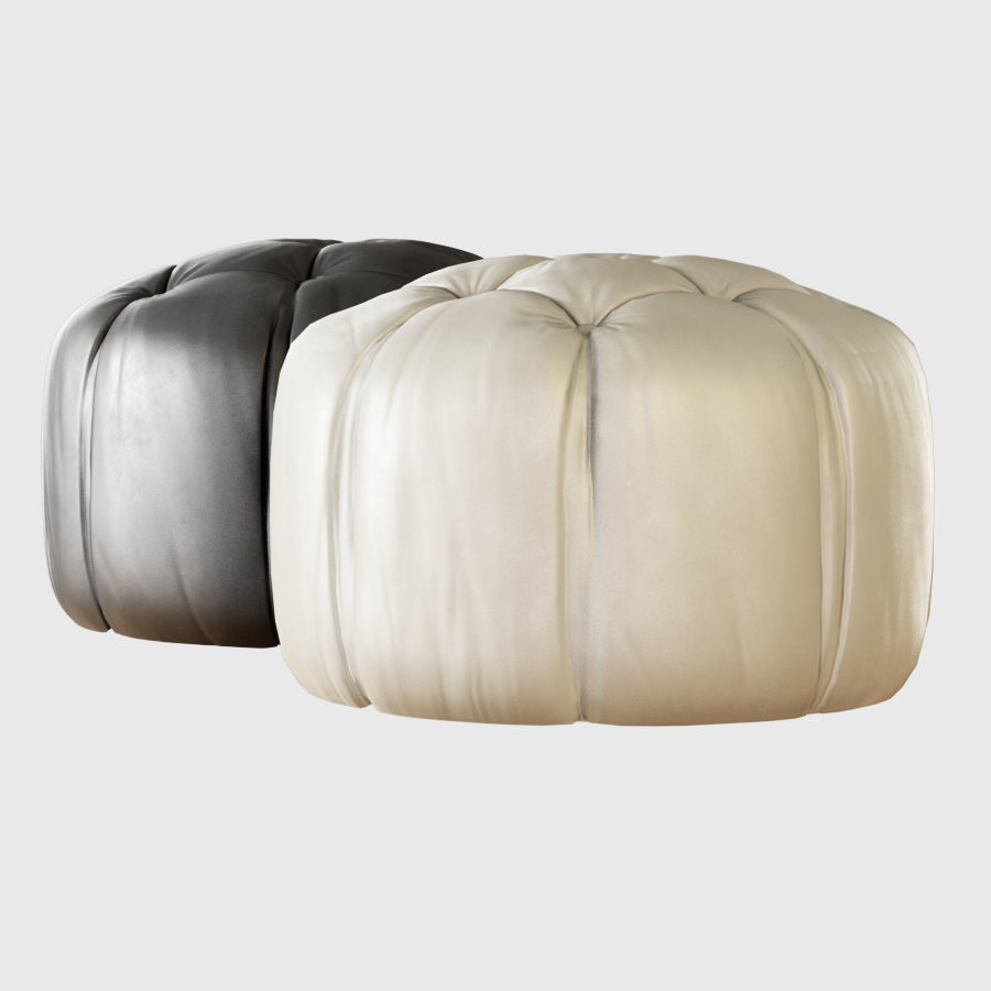 Pouf Bon Bon Asnaghi 3D model_4