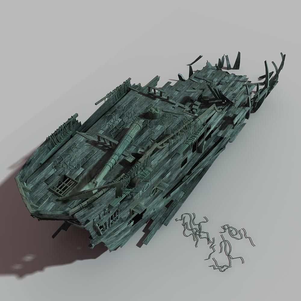 Shipwreck 03 3D model_2