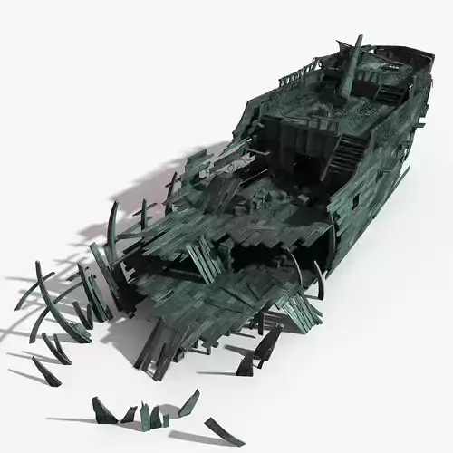Shipwreck 03 3D model