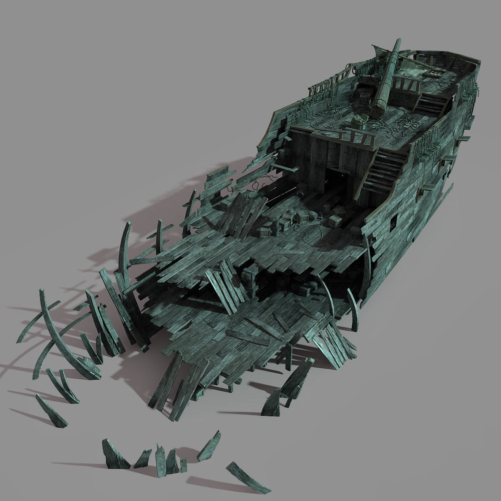 Shipwreck 03 3D model_10
