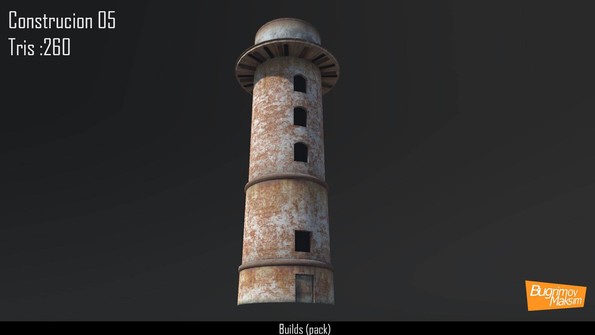 Builds pack Low-poly 3D model_4