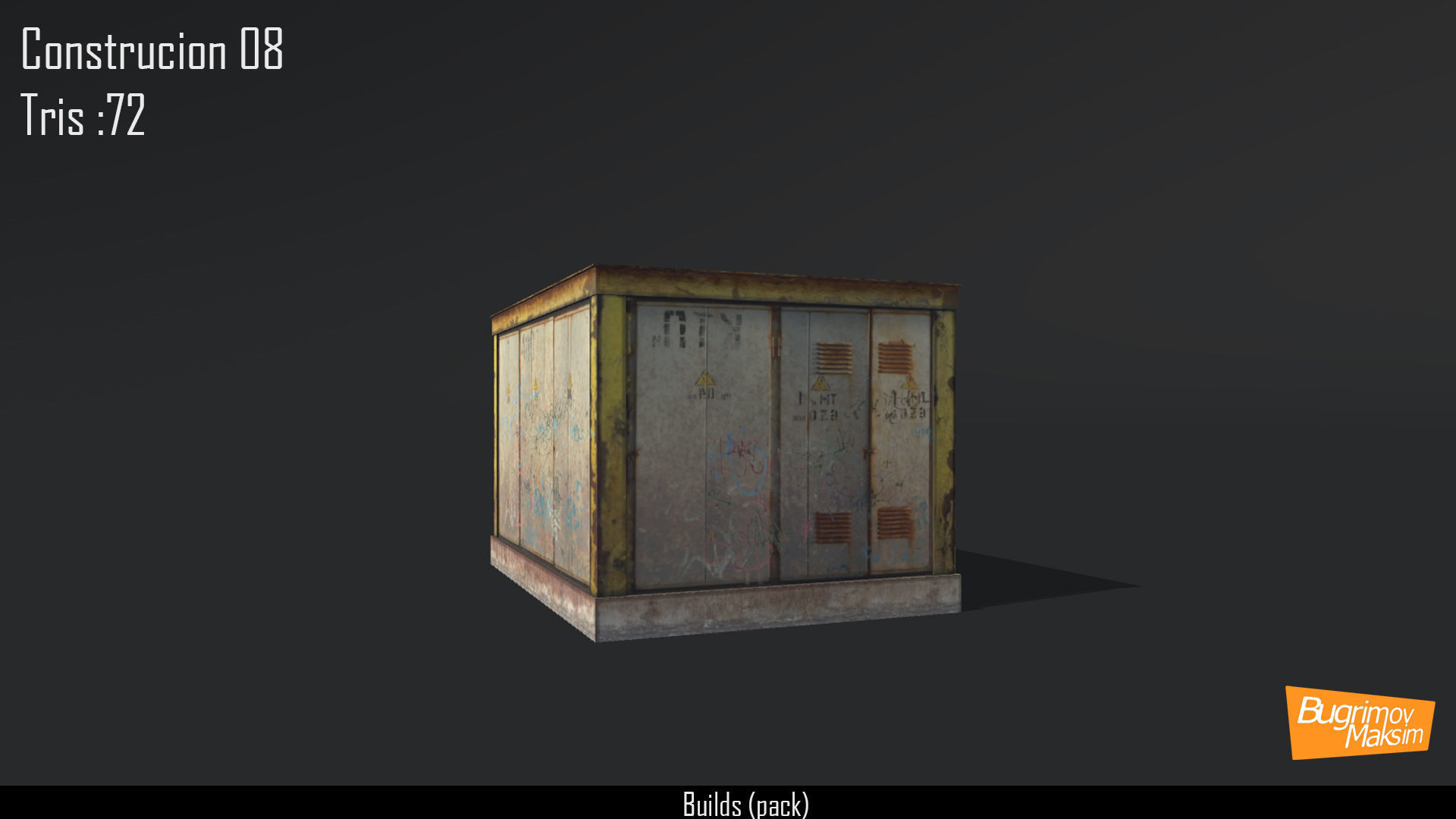 Builds pack Low-poly 3D model_9