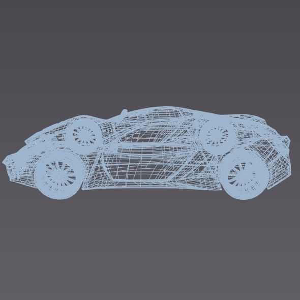 HyperOn supercar concept 3D model_10