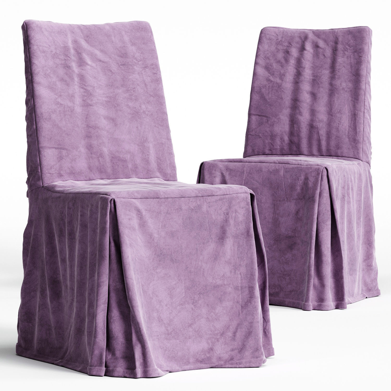 Corte ZARI KARIS Chair and ANTARES Table Low-poly 3D model_3