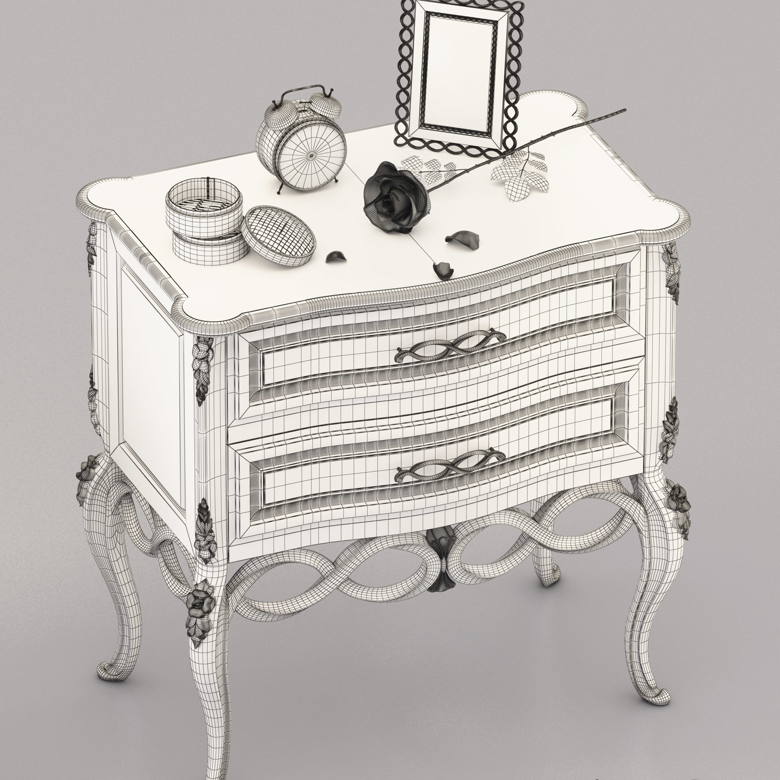 Signorini Coco - nightstand 3D model_6