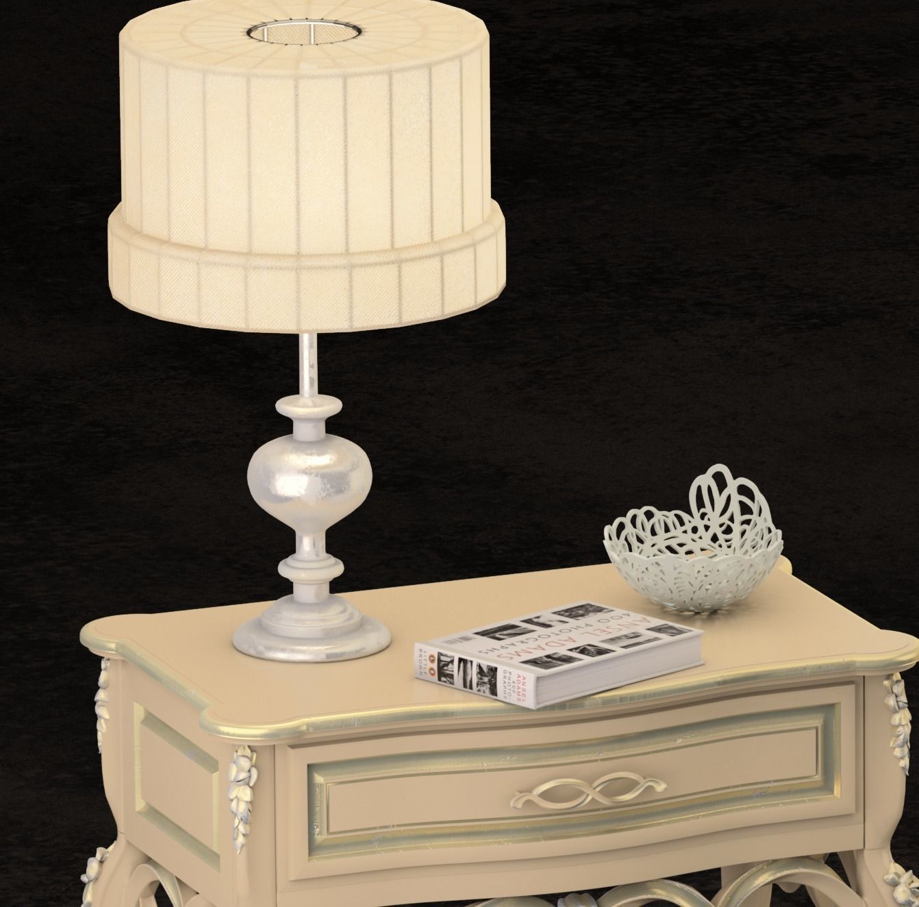 Signorini Coco - nightstand 3D model_3