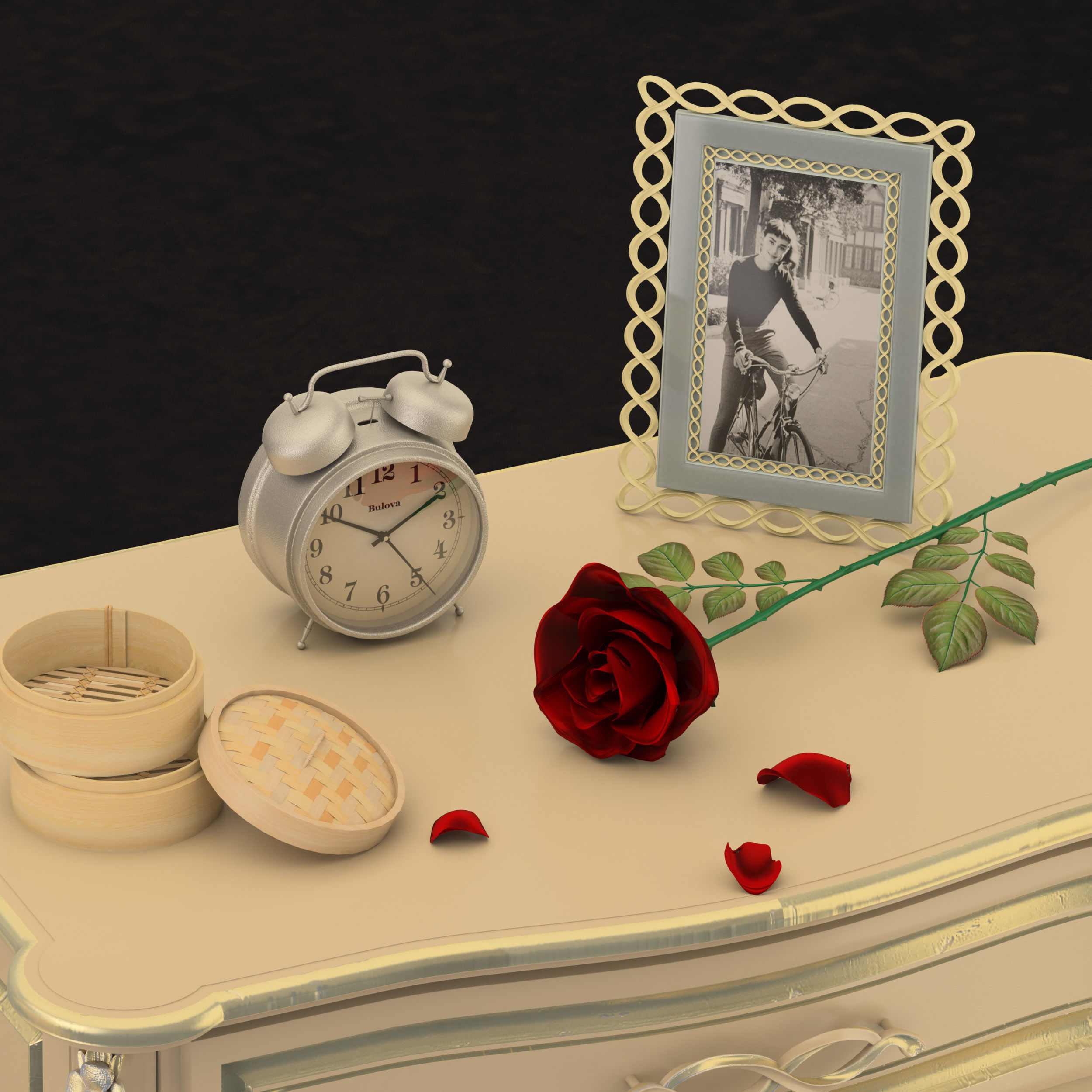 Signorini Coco - nightstand 3D model_2