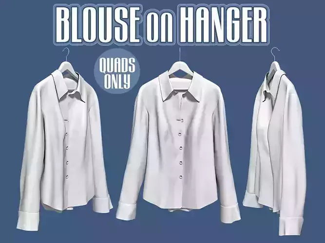 Blouse on hanger