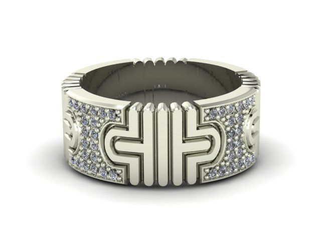 Ring R0491 3D print model_1