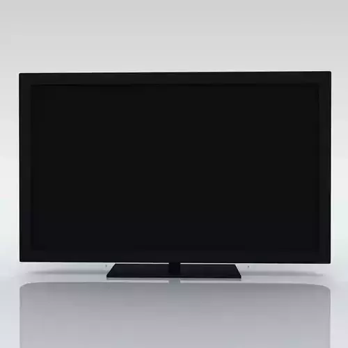 LCD screen monitor 3D model