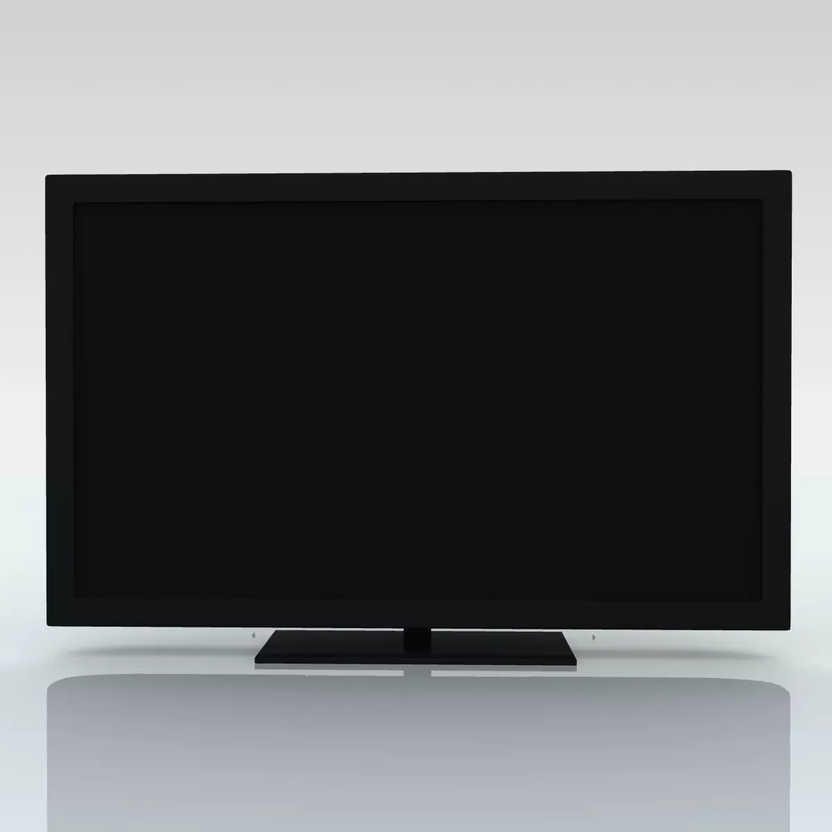 LCD screen monitor 3D model_0