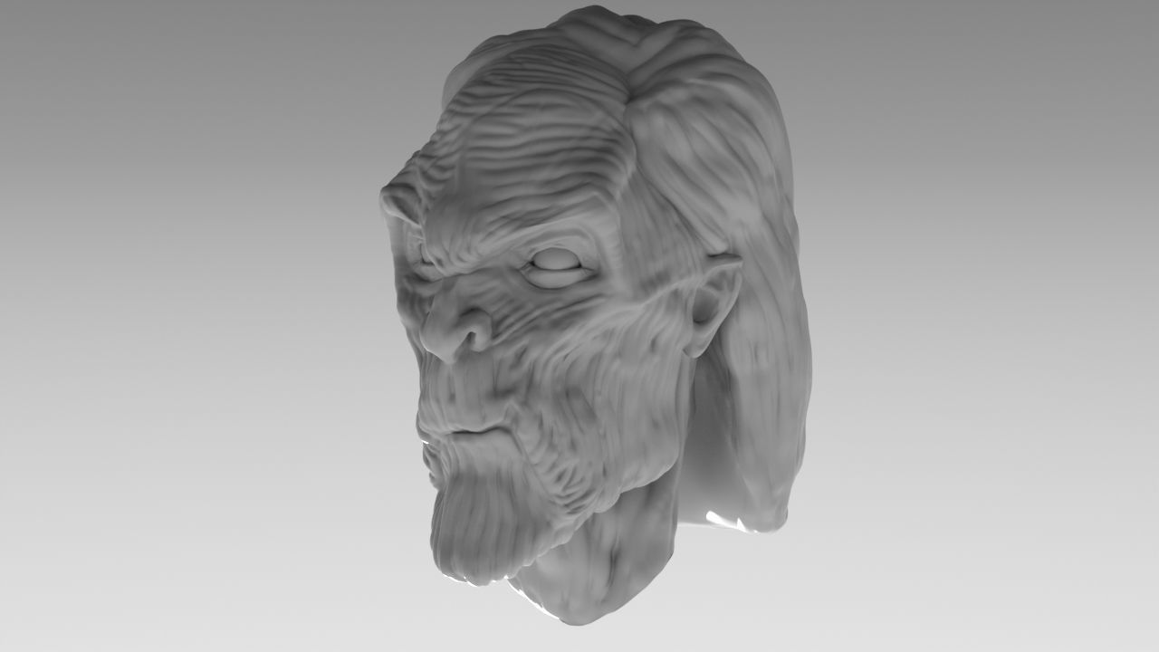 Whitewalker printable model 3D print model_3