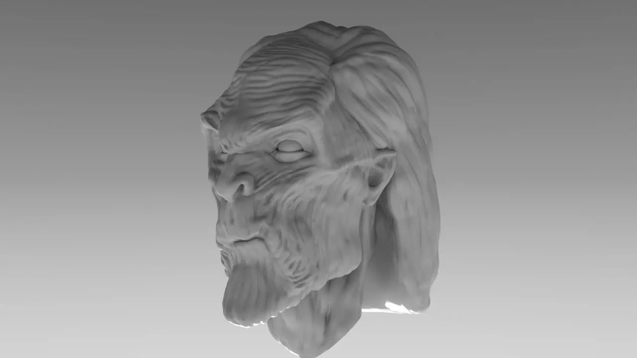 Whitewalker printable model 3D print model_0