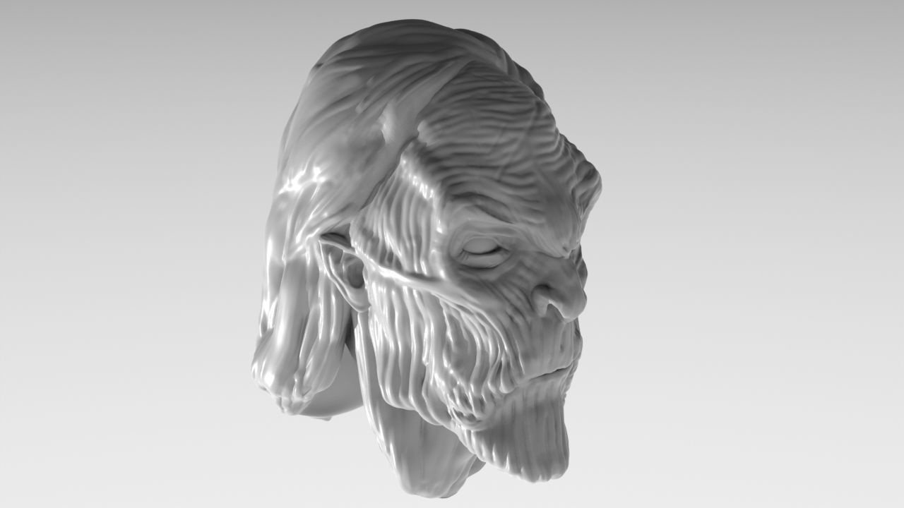 Whitewalker printable model 3D print model_1
