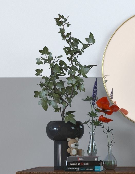 Set-12 mid century modern sideboard 3D model_3