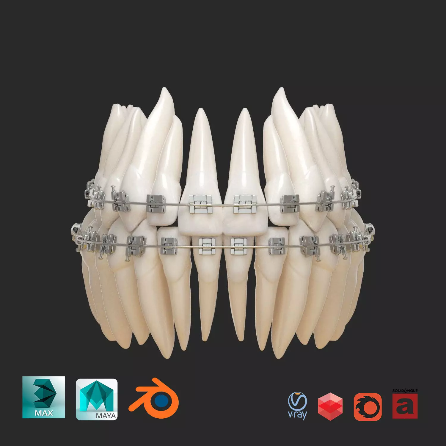 Teeth 3D model_0