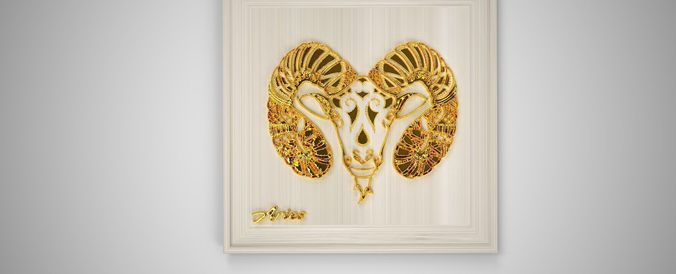 Aries Frame Low-poly 3D model