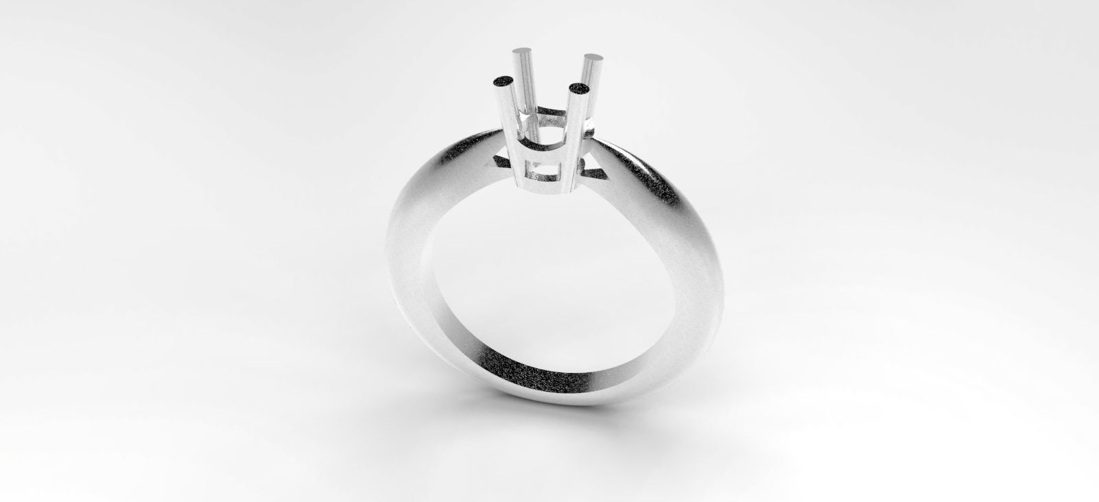 solitaire italian made 3D print model_3