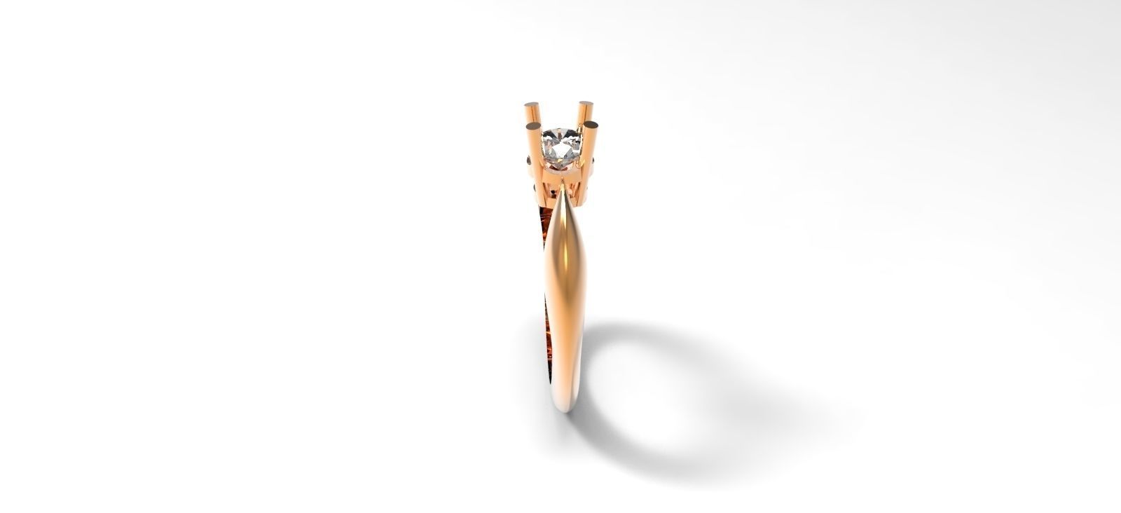 solitaire italian made 3D print model_1