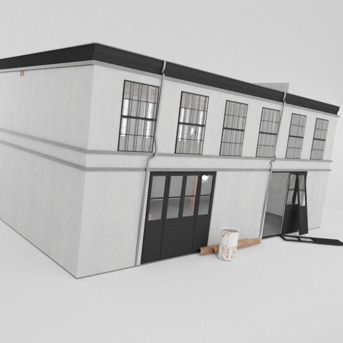 Building factory Fps 3D model_1