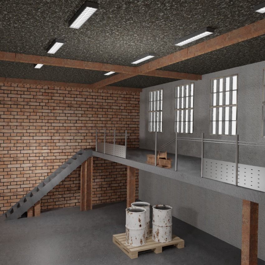 Building factory Fps 3D model_5