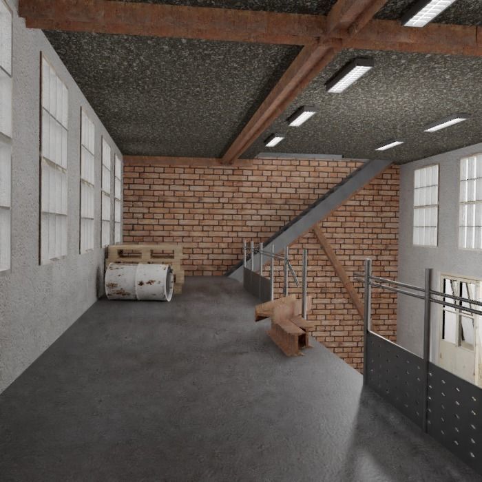 Building factory Fps 3D model_6