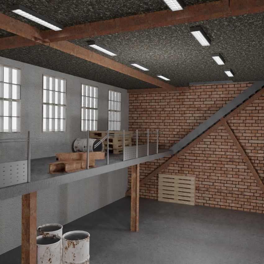 Building factory Fps 3D model_4