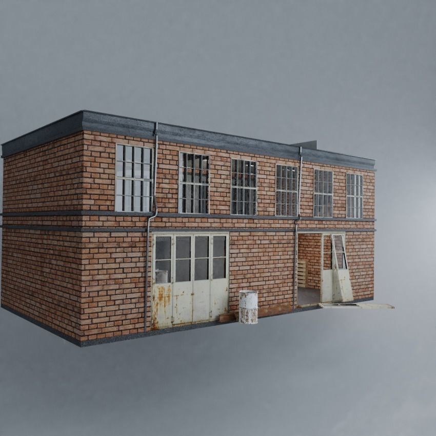 Building factory Fps 3D model_12