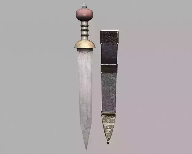 3D Model Roman Sword Gladius Free 3D model