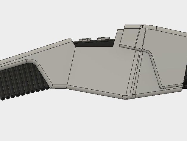 Star Trek Phaser Gun 3D print model_4