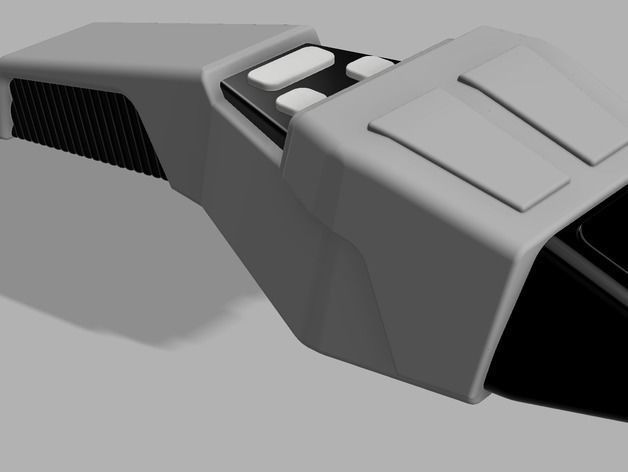 Star Trek Phaser Gun 3D print model_1