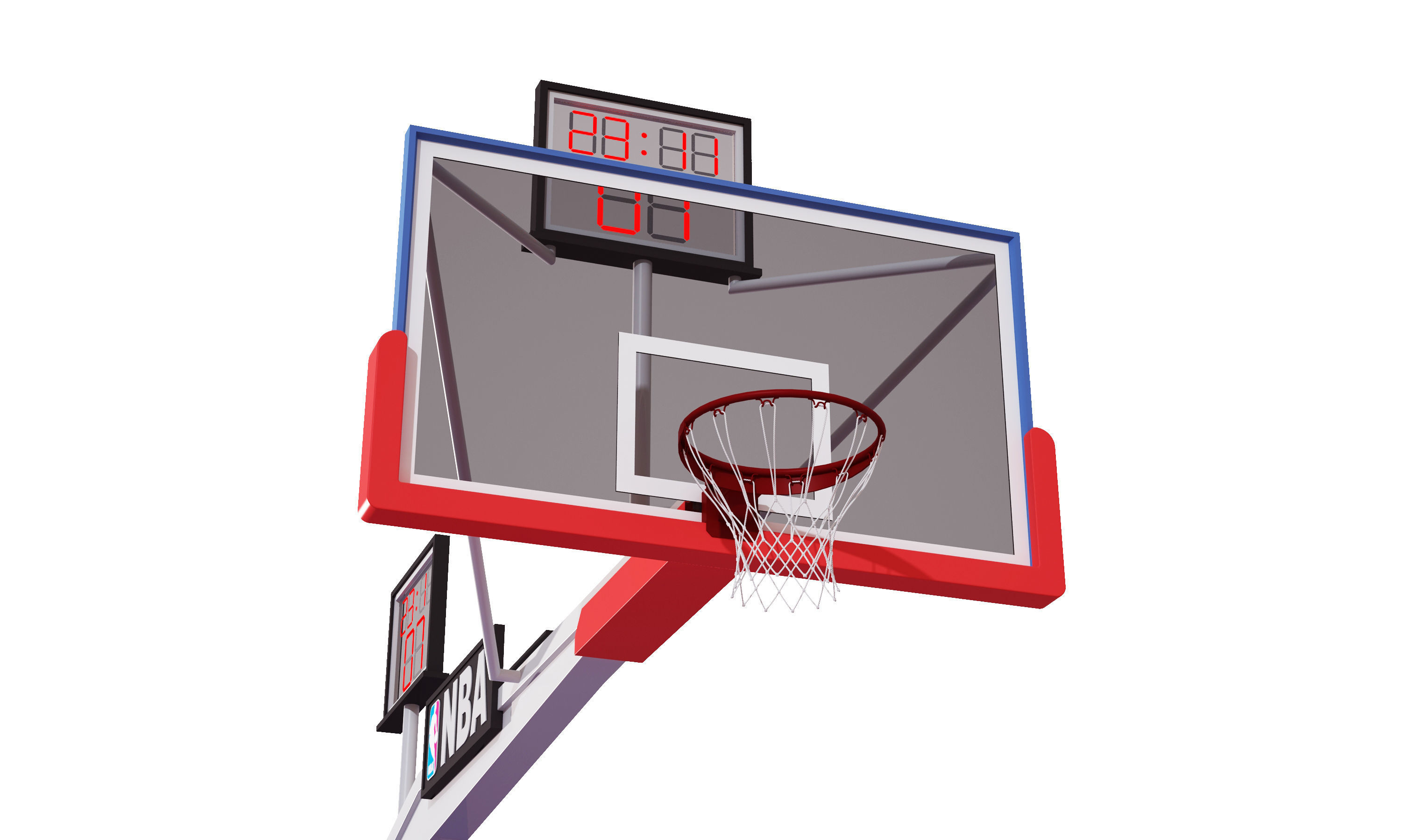 basketball court 3D model_5