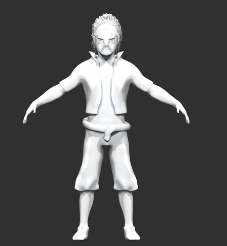 humen 02 3D model