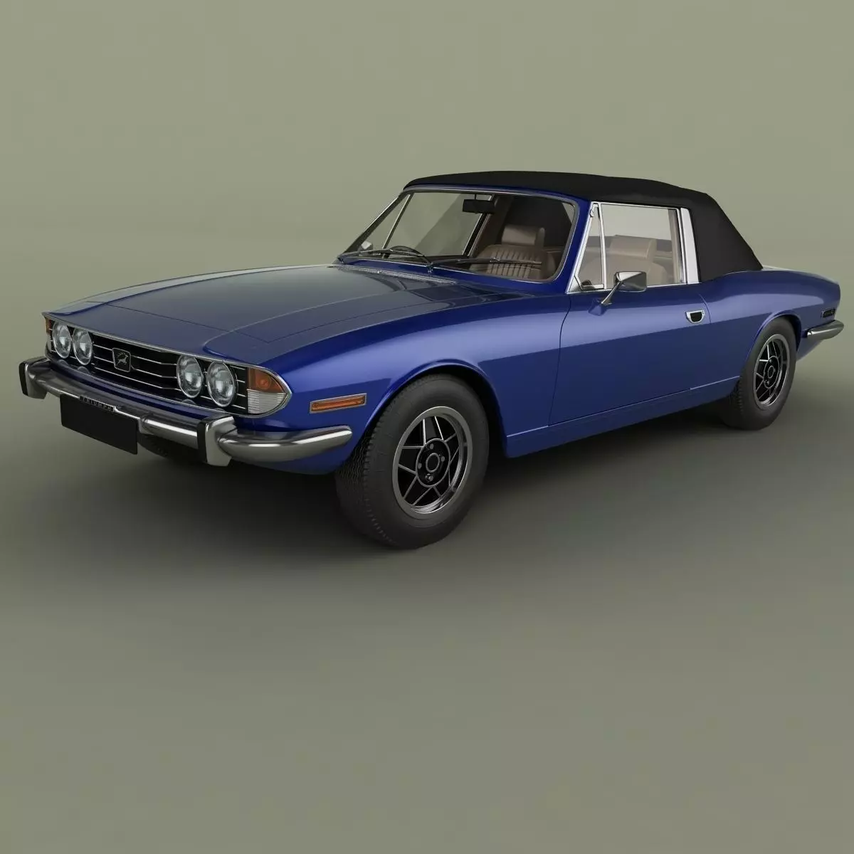 Triumph Stag Soft Top 3D model_0